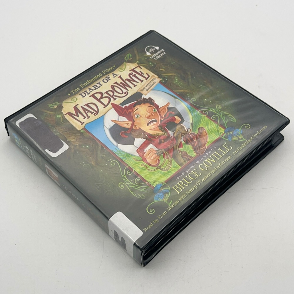 Diary of a Mad Brownie Bruce Coville Audiobook 4 CD Set Unabridged Full Cast